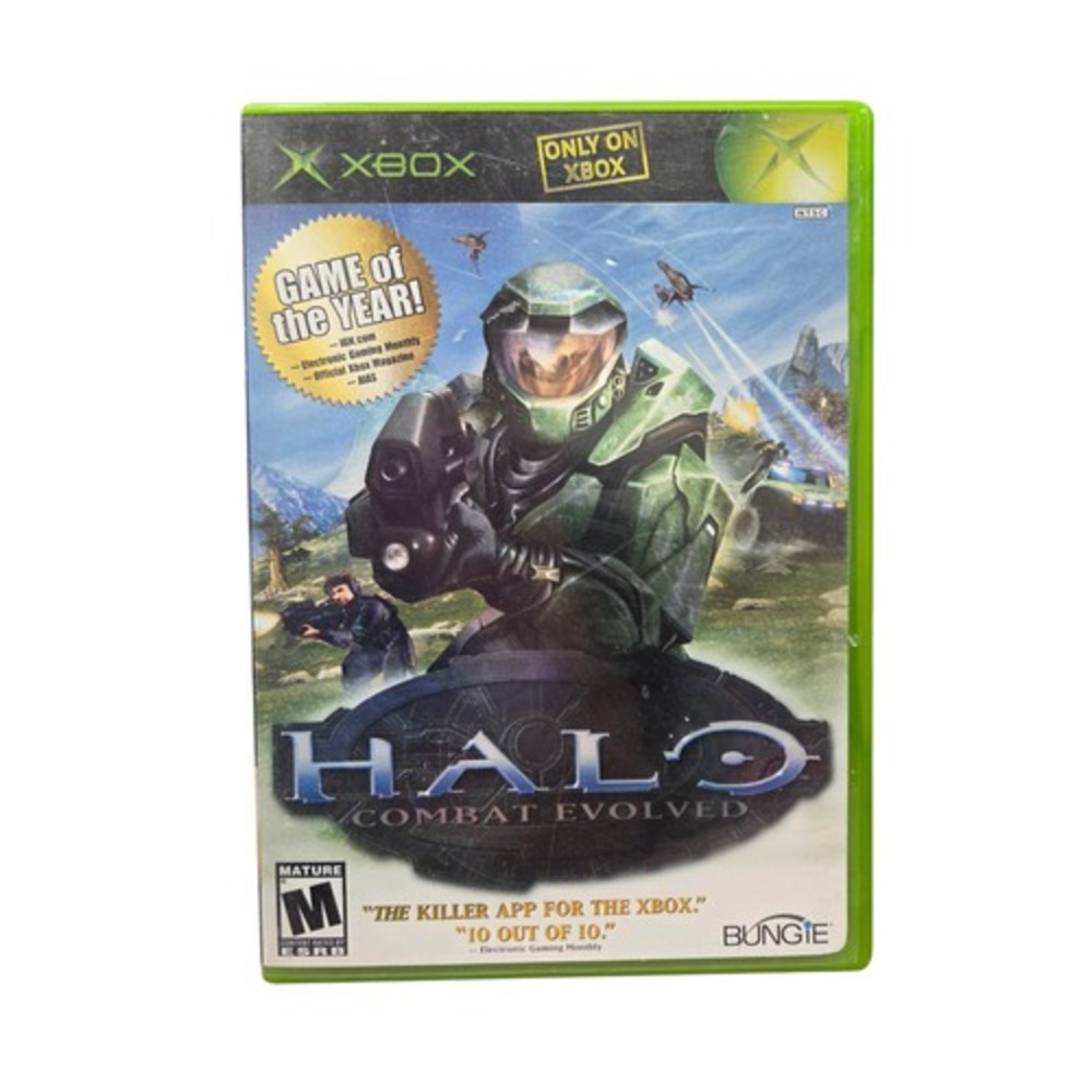 Original Xbox Halo: Combat Evolved CE Game Of The Year CIB